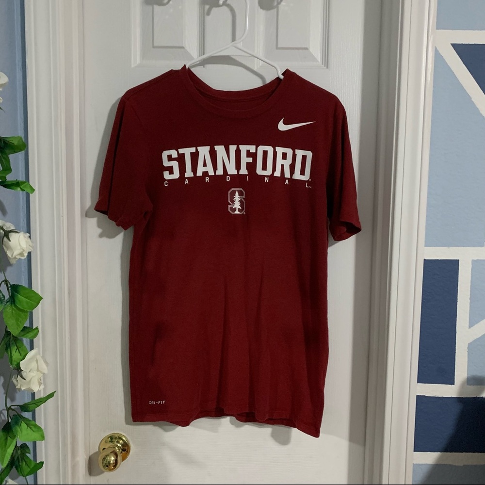 Red Nike Stanford T-shirt
